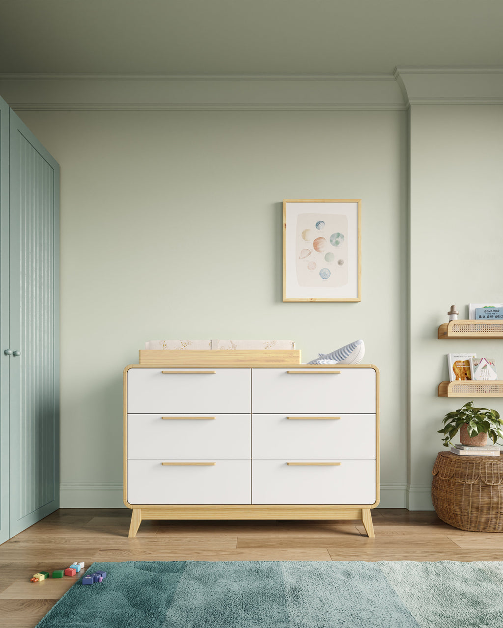 The Wave Assembled Dresser