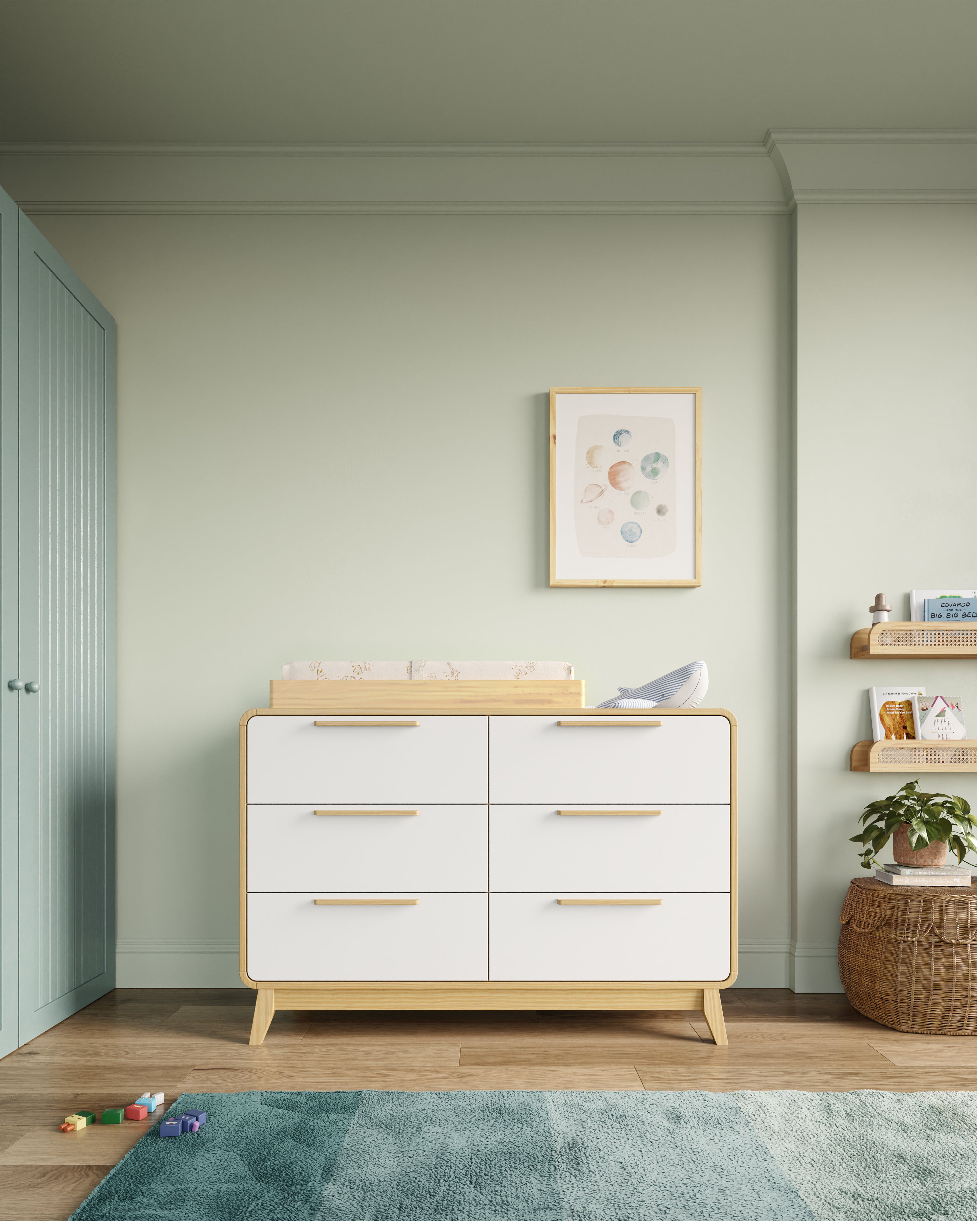 The Wave Assembled Dresser