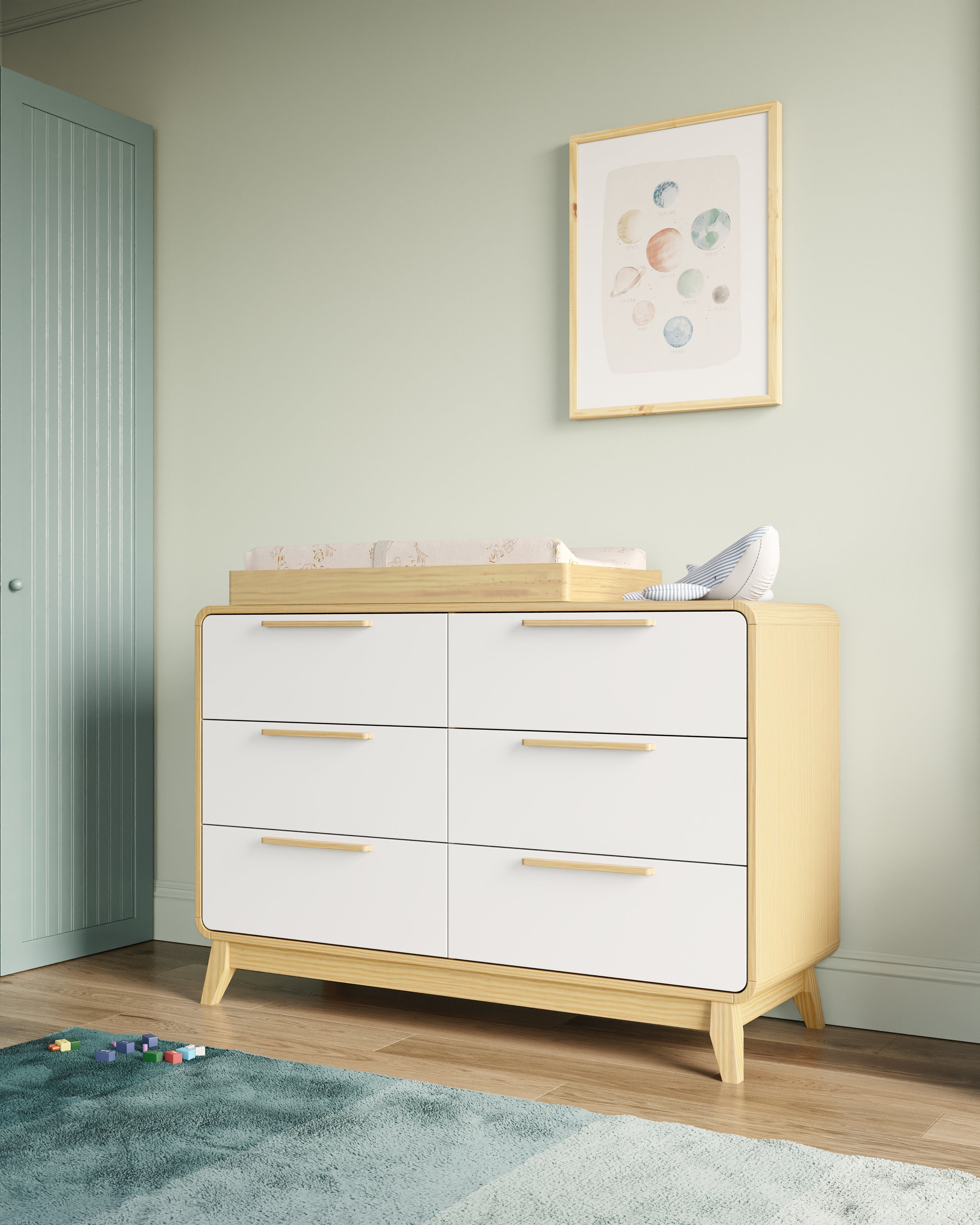 The Wave Assembled Dresser