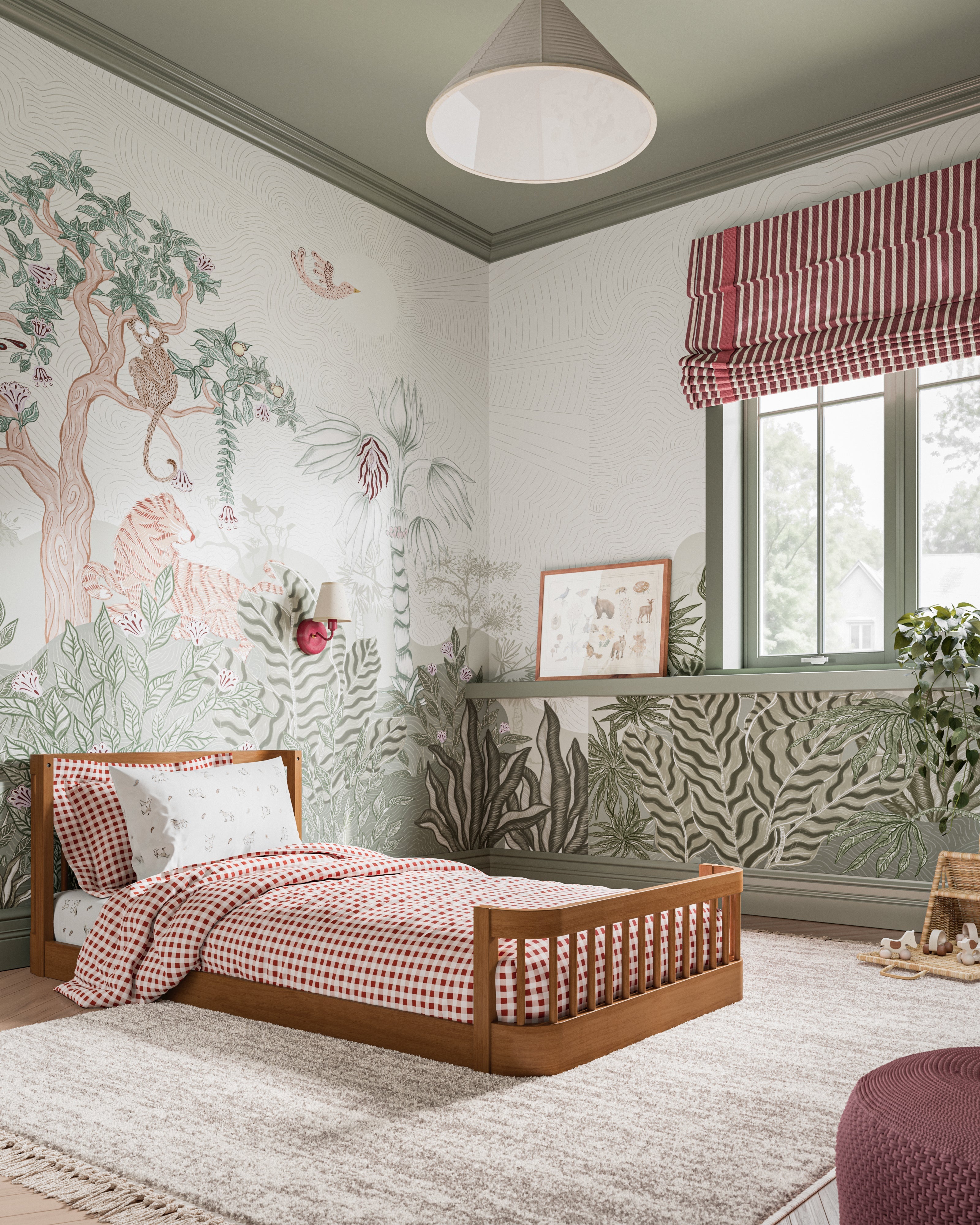 The Wave Kids Bed | Convertible Montessori Floor Bed to Twin