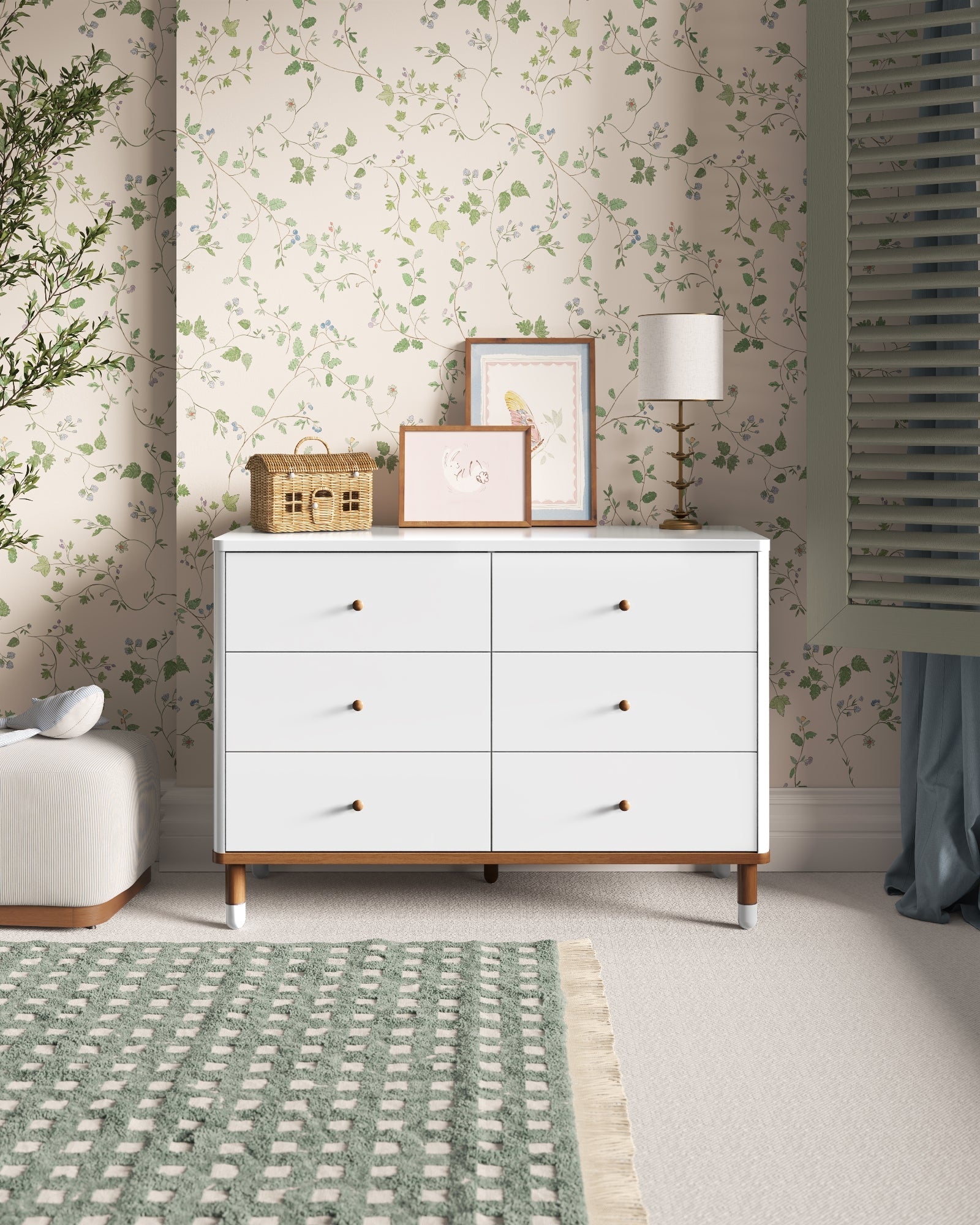 The Cloud 6 Drawer Assembled Dresser