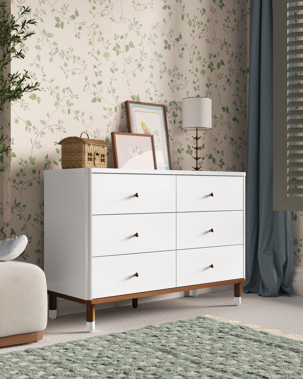 The Cloud 6 Drawer Assembled Dresser
