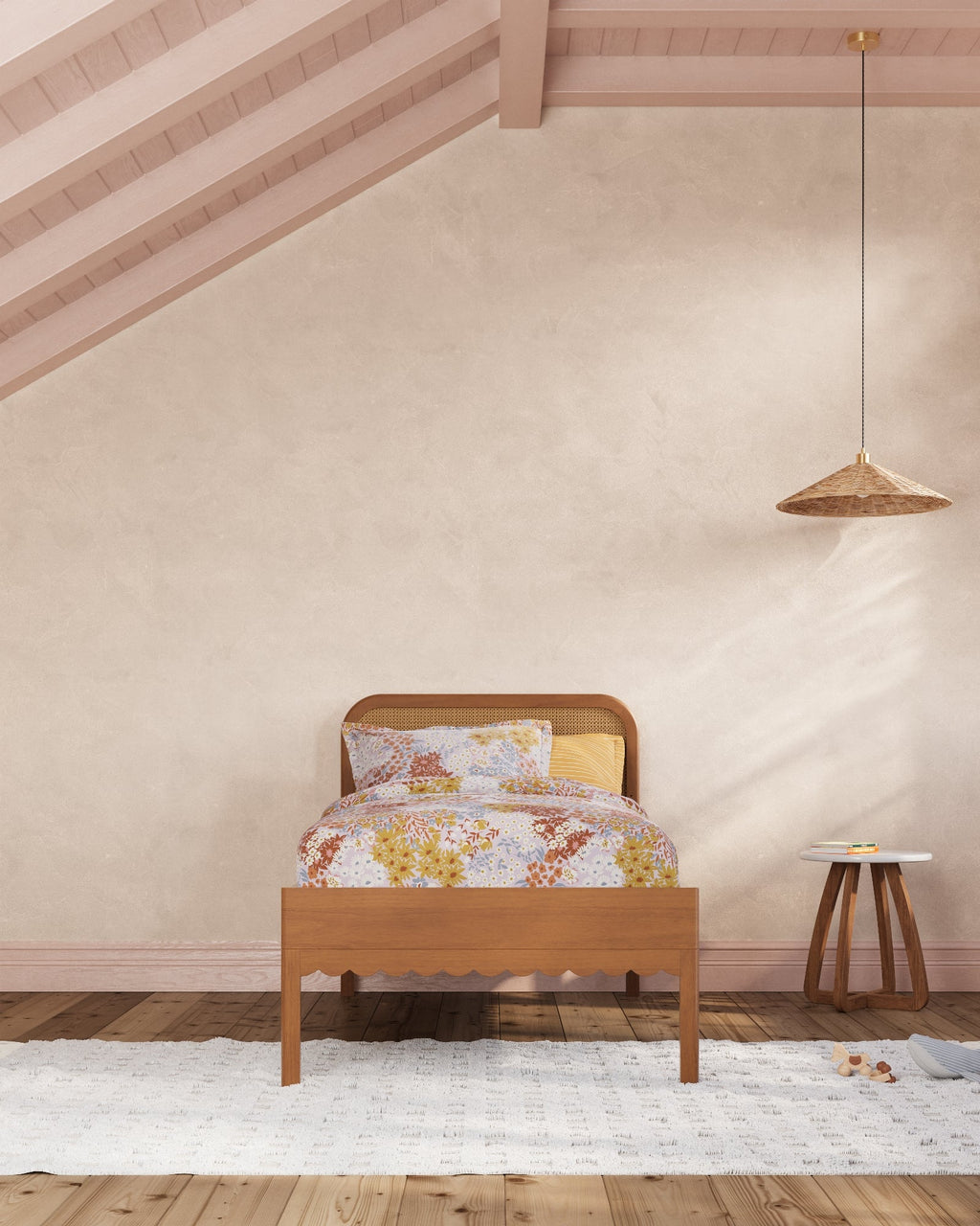 The Cove Kids Bed | Convertible Montessori Floor Bed to Twin