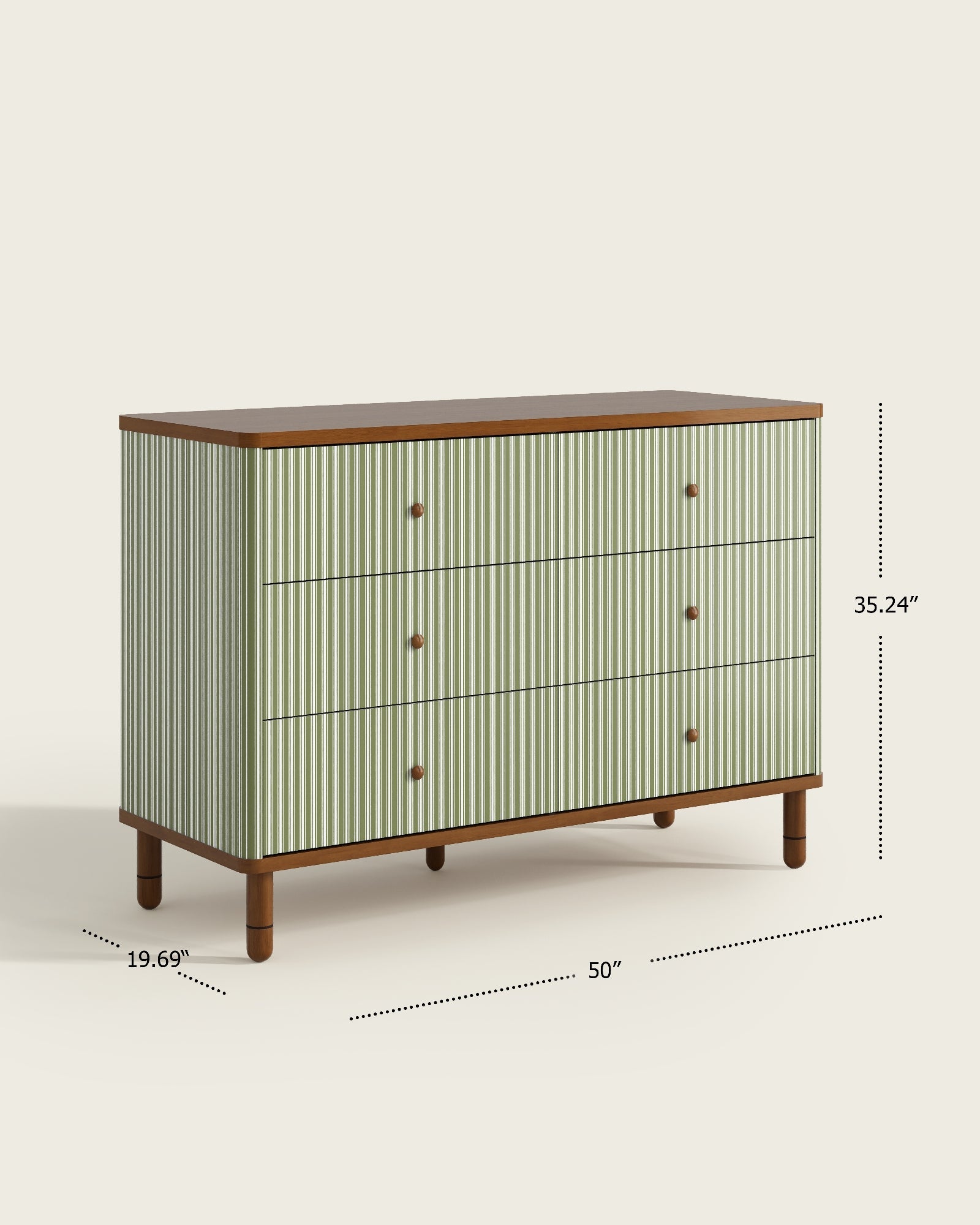 The Cloud 6 Drawer Assembled Dresser