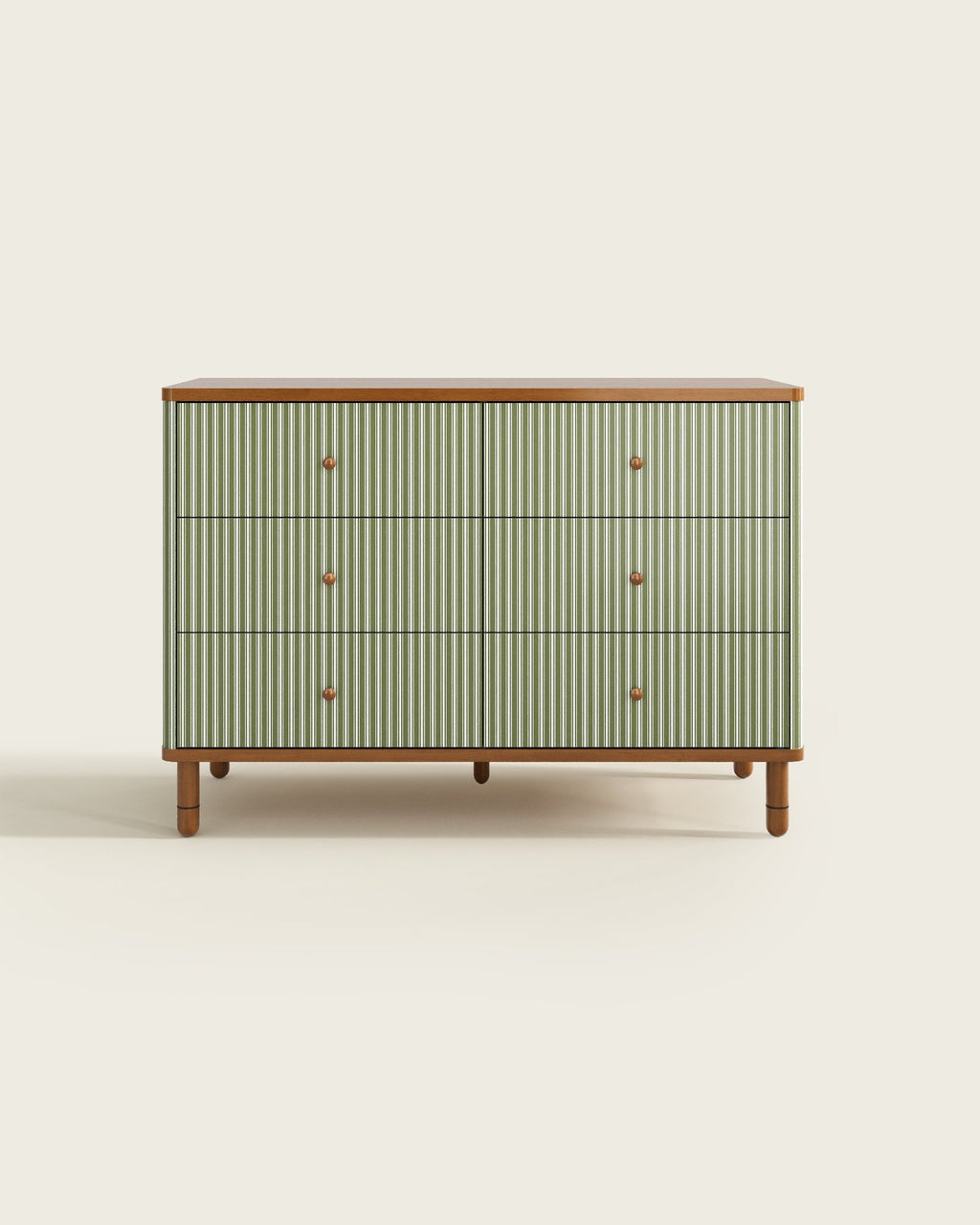 The Cloud 6 Drawer Assembled Dresser