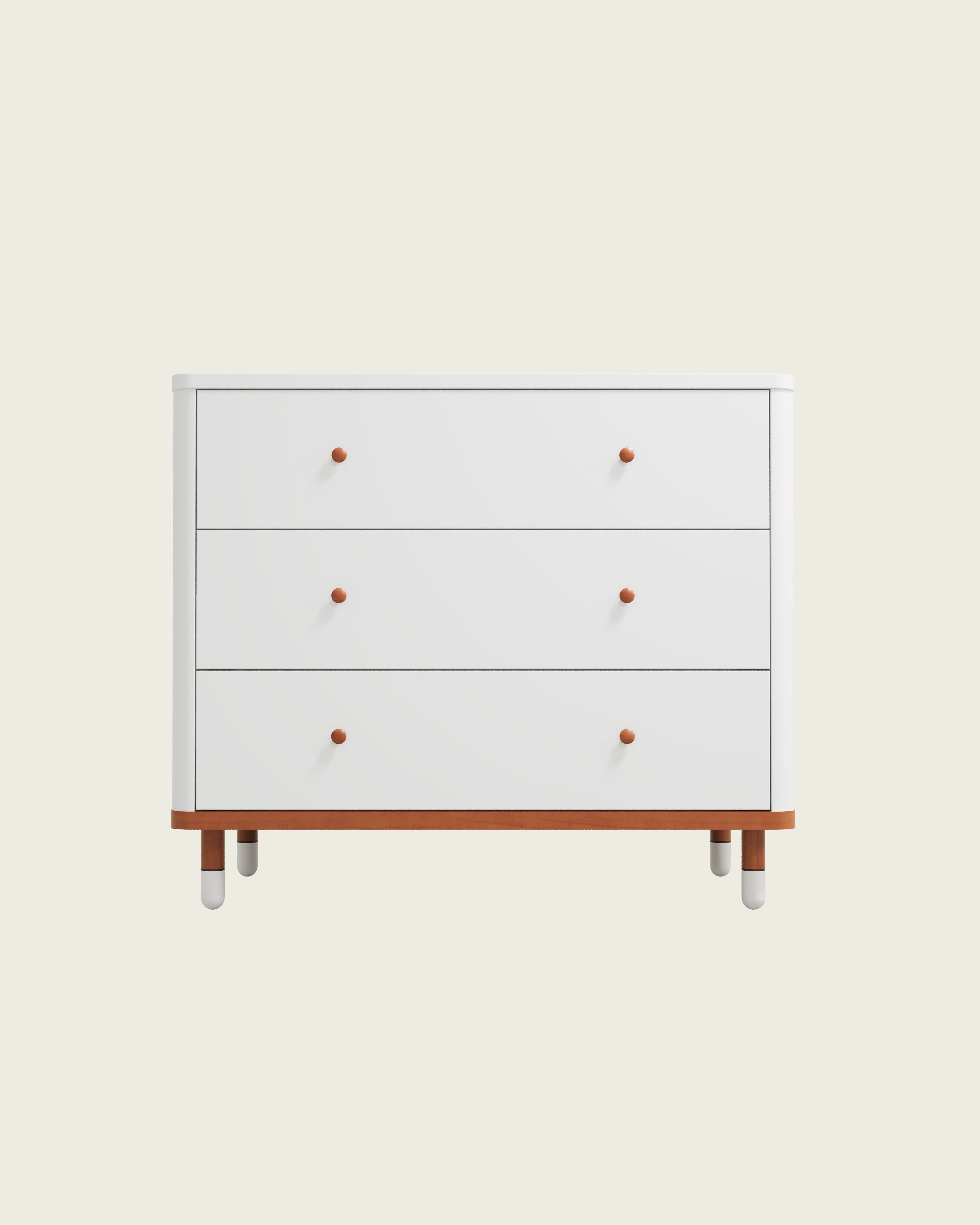 The Cloud 3 Drawer Assembled Dresser