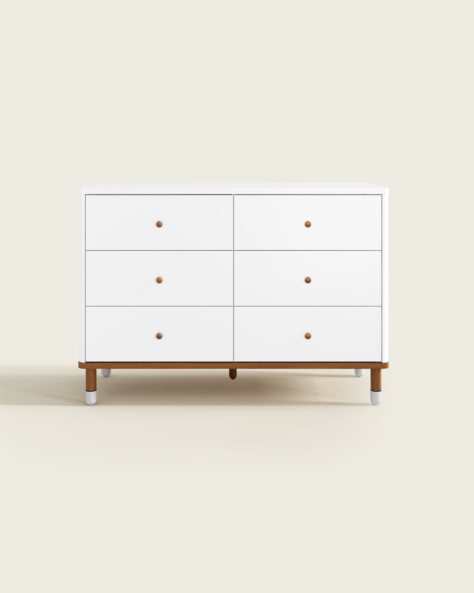 The Cloud 6 Drawer Assembled Dresser