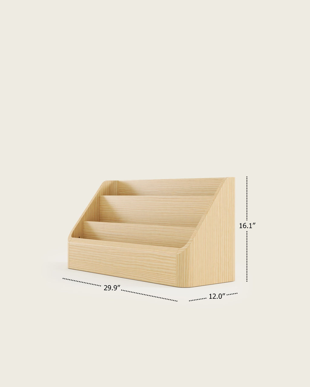Wave Montessori Bookshelf