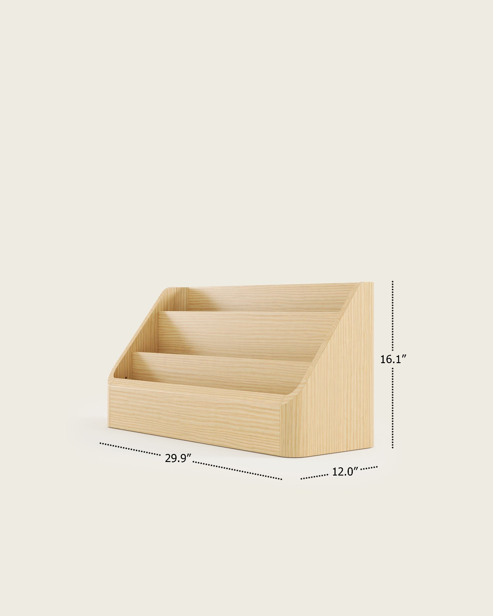 Wave Montessori Bookshelf