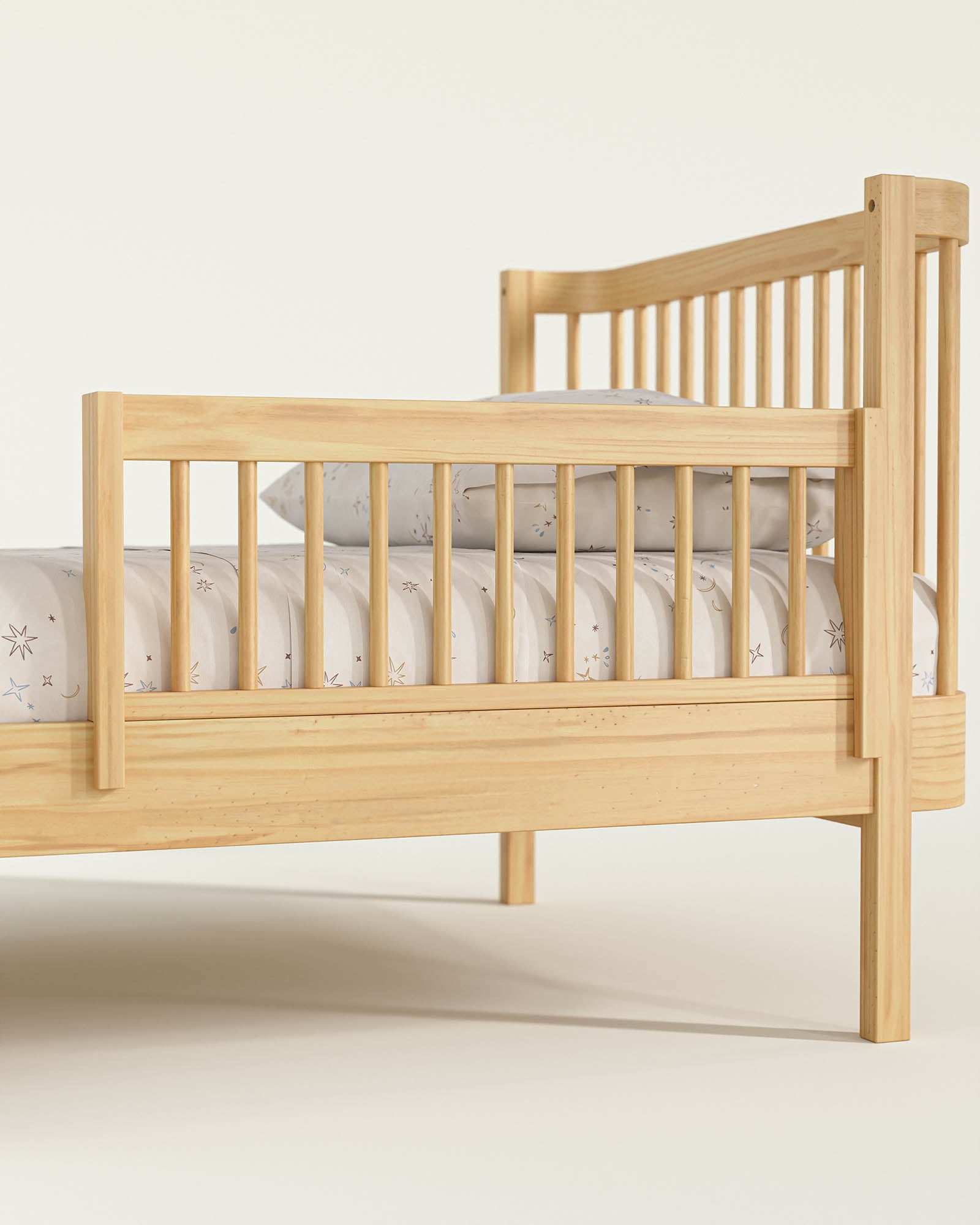 The Wave Kids Bed | Convertible Montessori Floor Bed to Twin