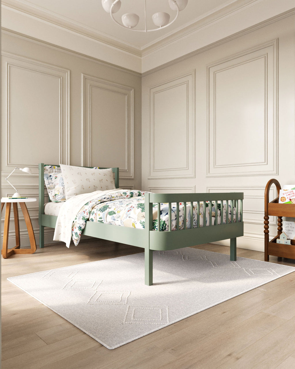 The Wave Kids Bed | Convertible Montessori Floor Bed to Twin