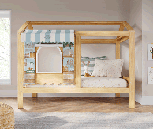 Bungalow Playhouse Kids Bed